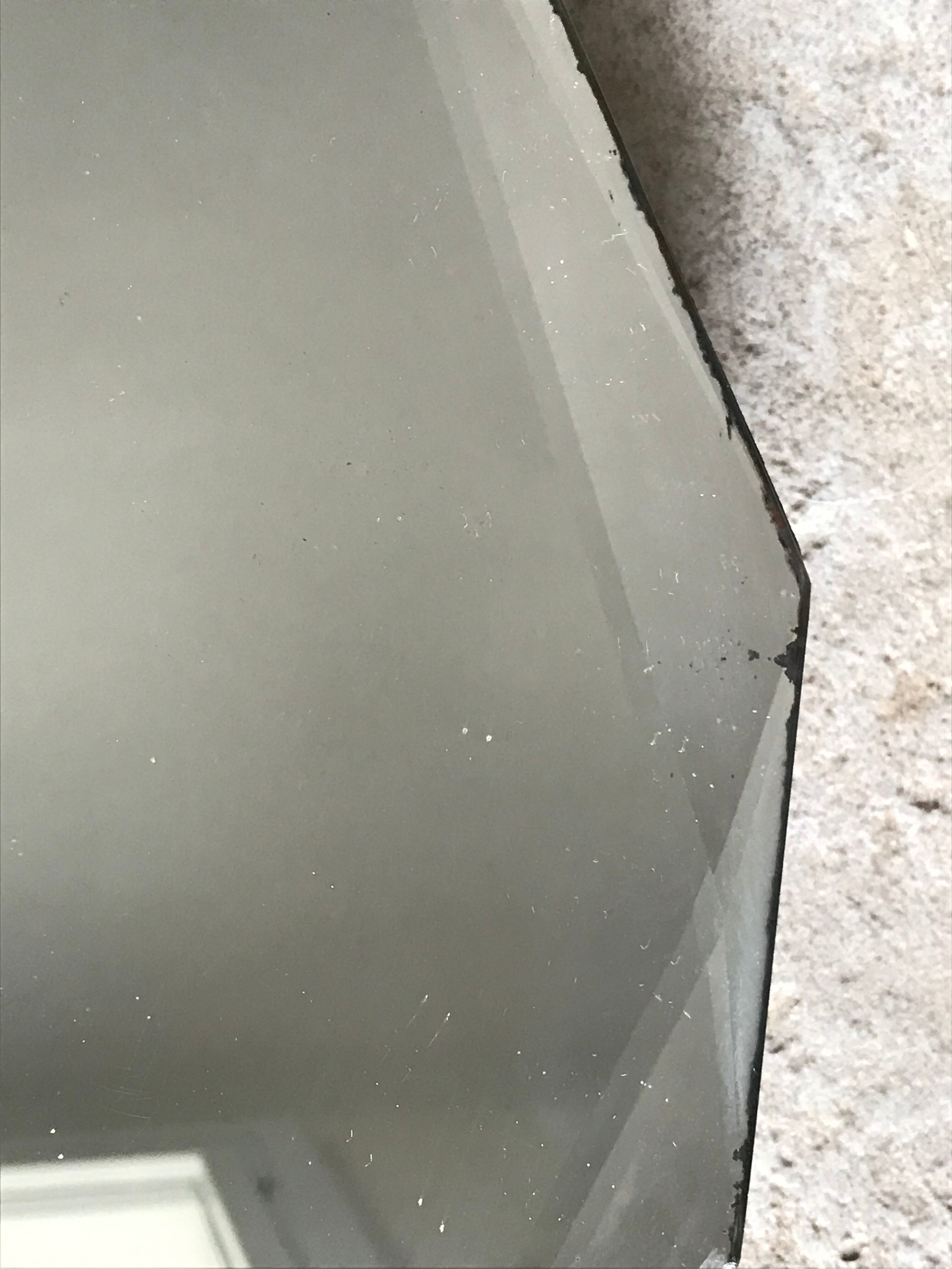 Art Deco Bevelled Mirror 68X41