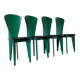 Chaises de salle à manger postmodernes Calligaris - lot de 4