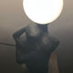 Erotic vintage lamp