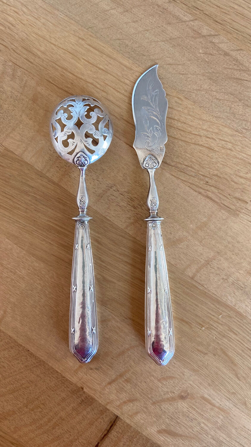 Appetizer cutlery / silver sweetness