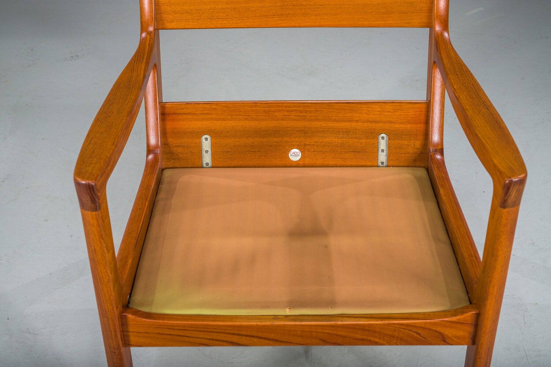 Danish teak Senator lounge chair by Ole Wanscher for Cado, 1960s