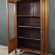 Small Glass-fronted Mahogany Bookcase, Louis XVI style – Late 19th century