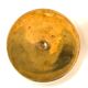 Antique gilded brass vase