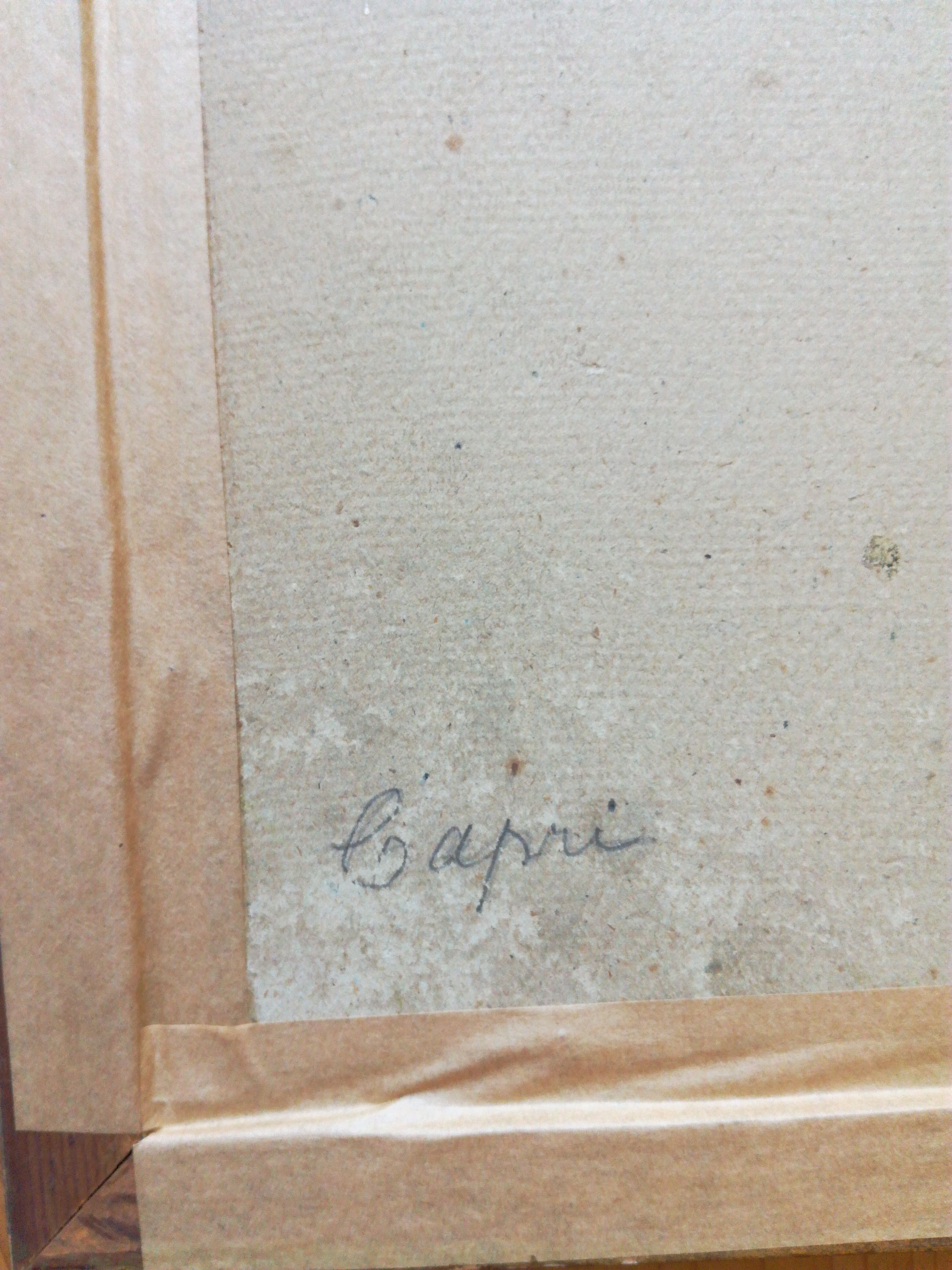 Peinture orientaliste d'Étienne Duval