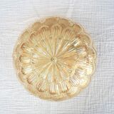 Apricot-colored flower ceiling lamp