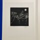 Mario avati (1921-2009), cricket, black manner, 1970