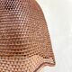 Wicker suspension tulip shape