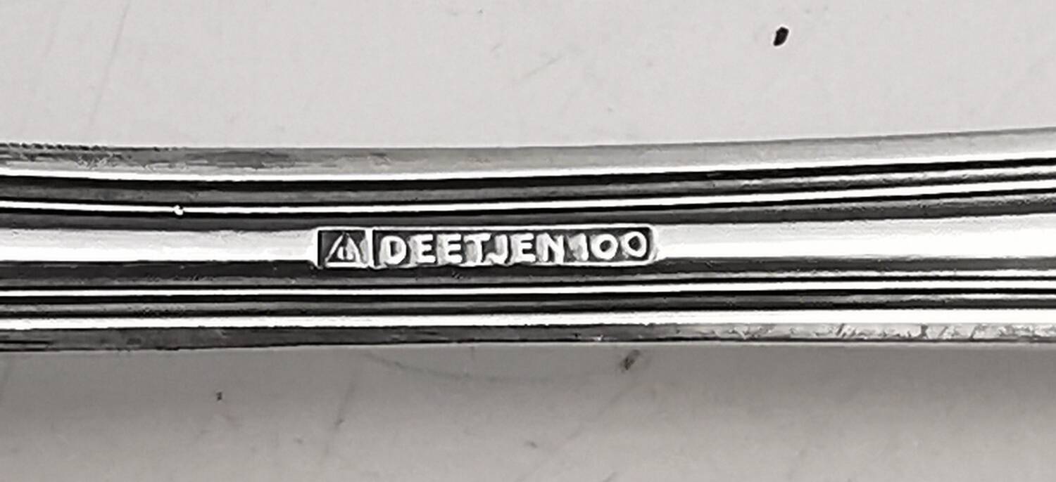 Deetjen 109 Piece Silverware Set Silver Metal Cutlery Set for 12 People