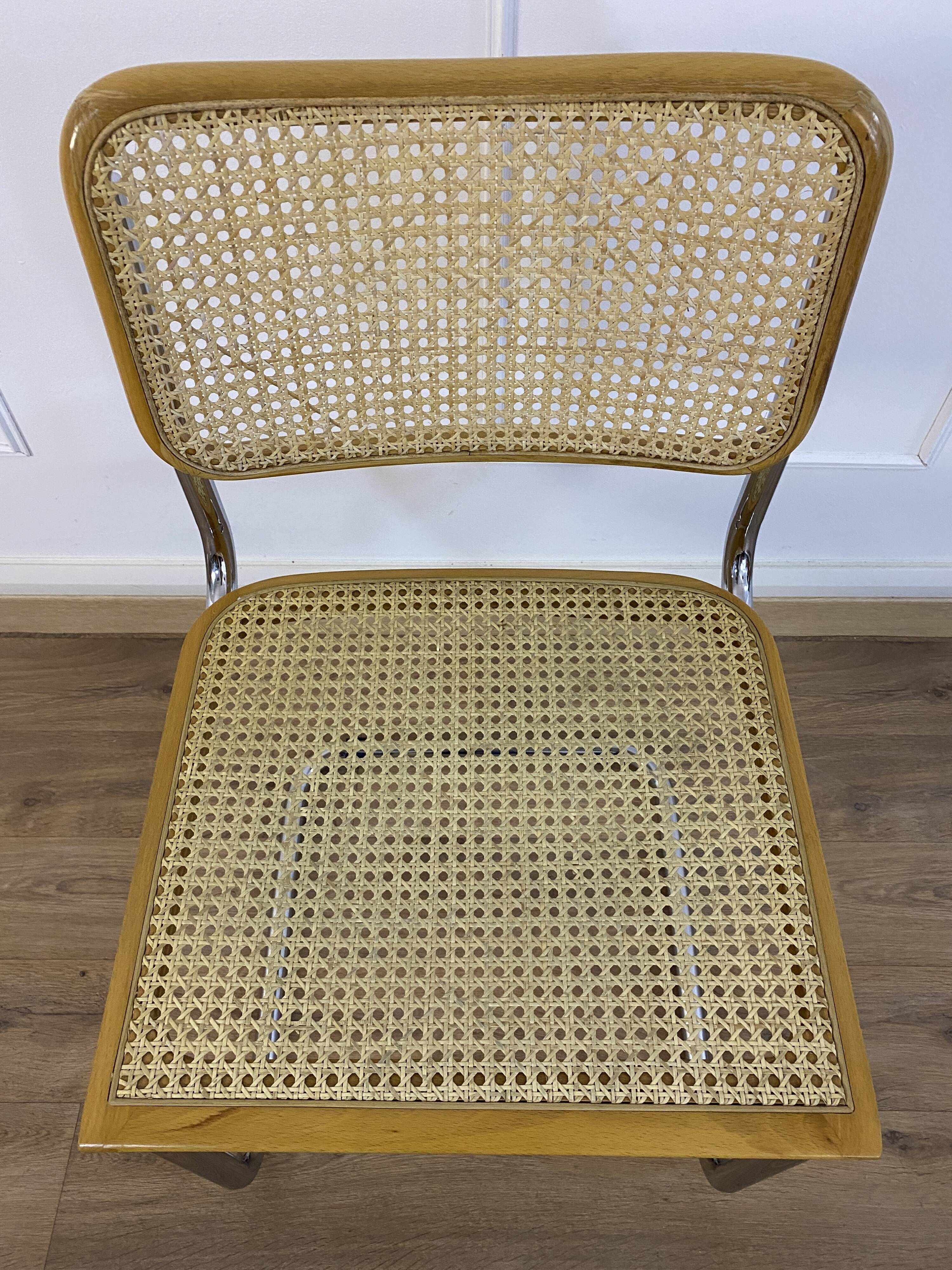 2 B32 chairs by Marcel Breuer