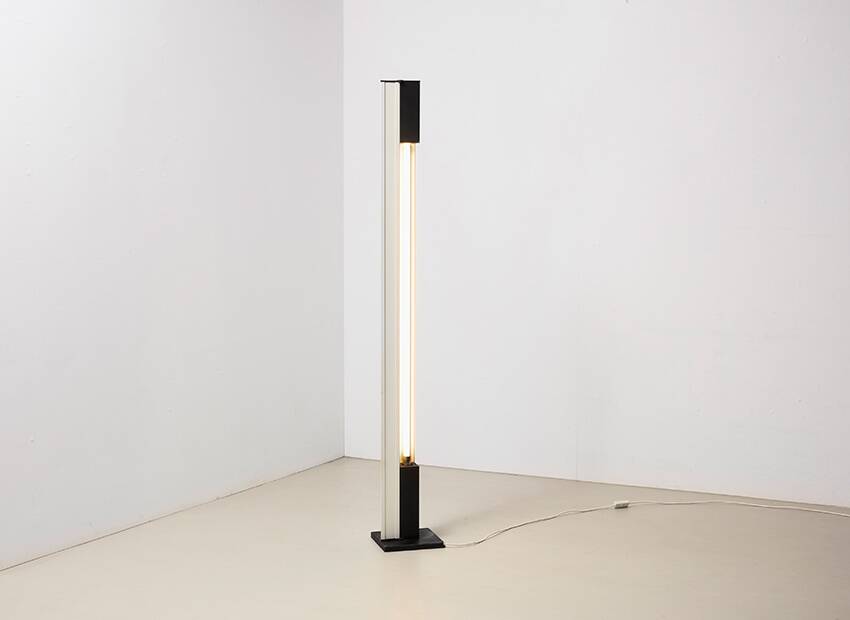 Ettore Sottsass Moonlight Floor Lamp for Arredoluce Italy 1971