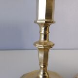 Pair of brass candlesticks