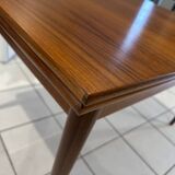 Vintage 1970s extendable Scandinavian teak table