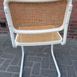 Cesca dining room chair designed by Marcel Breuer