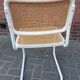 Cesca dining room chair designed by Marcel Breuer