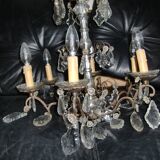 White crystal chandelier
