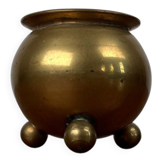 Traditional Swedish Candle Holder in Modern Brass from the Mid-Century, 1960s