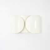 White "Foglio" wall light by Tobia & Afra Scarpa for Flos, 1960s.