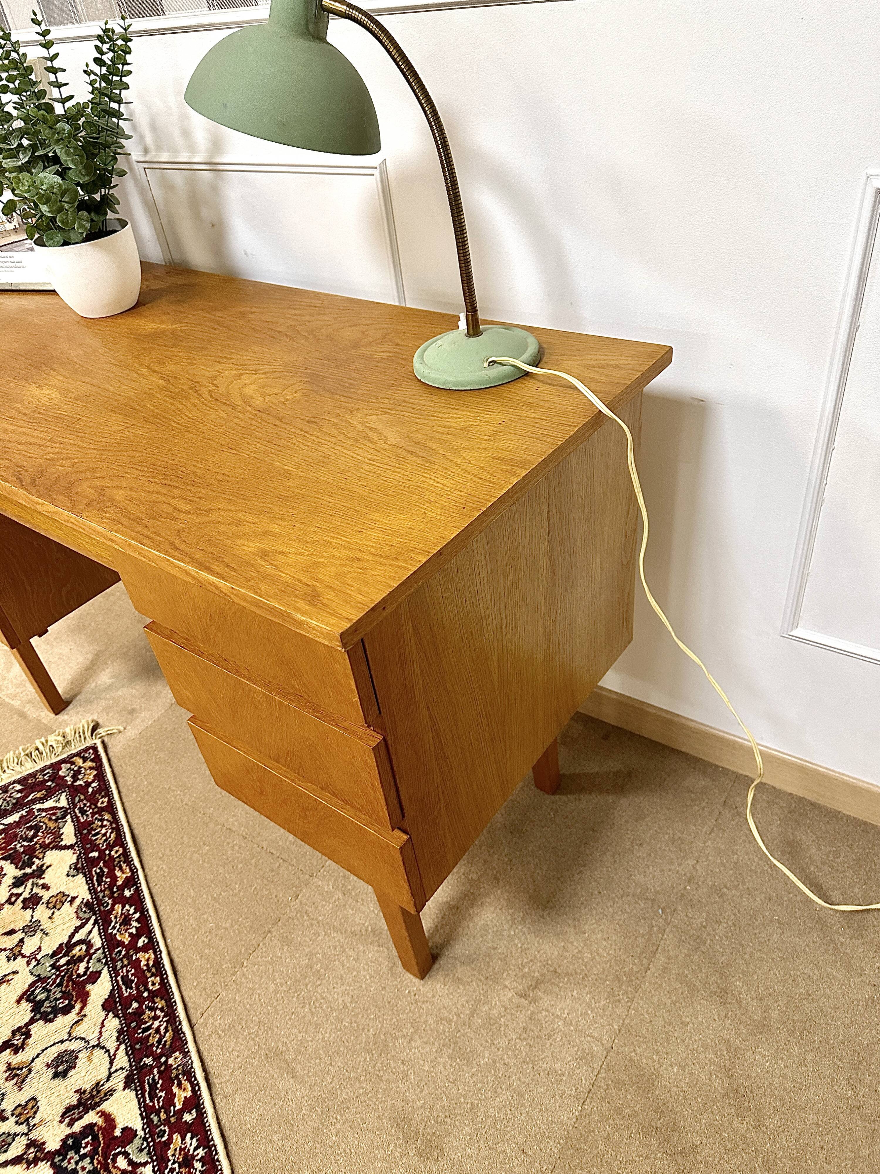 Scandinavian-style vintage desk