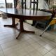 Baumann oval table with extensions