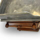 The antique walnut vanity , 19th century