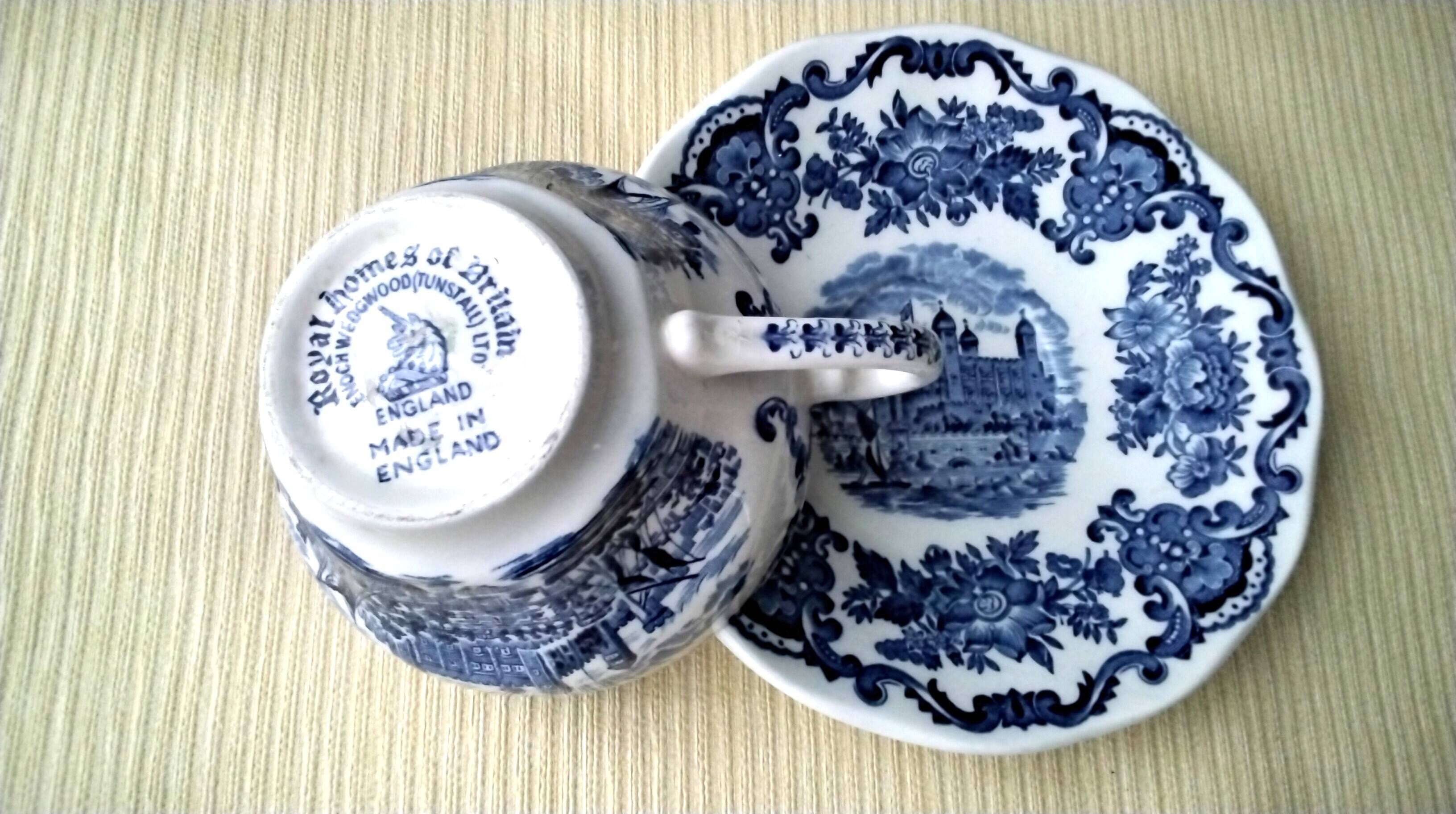 1 English porcelain tea cup Royal Homes of Britain