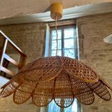 Vintage Bamboo Chandelier