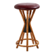 Tabouret de bar en bambou (mk10412)