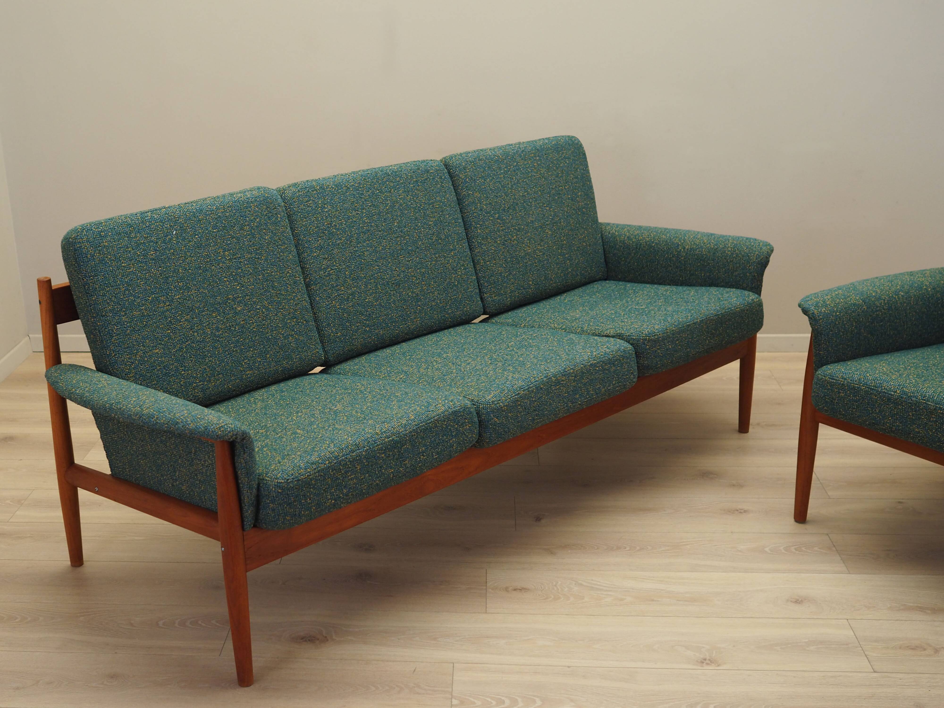 Lounge suite, Danish design, 1960s, Grete Jalk, manufacturer: France & Søn