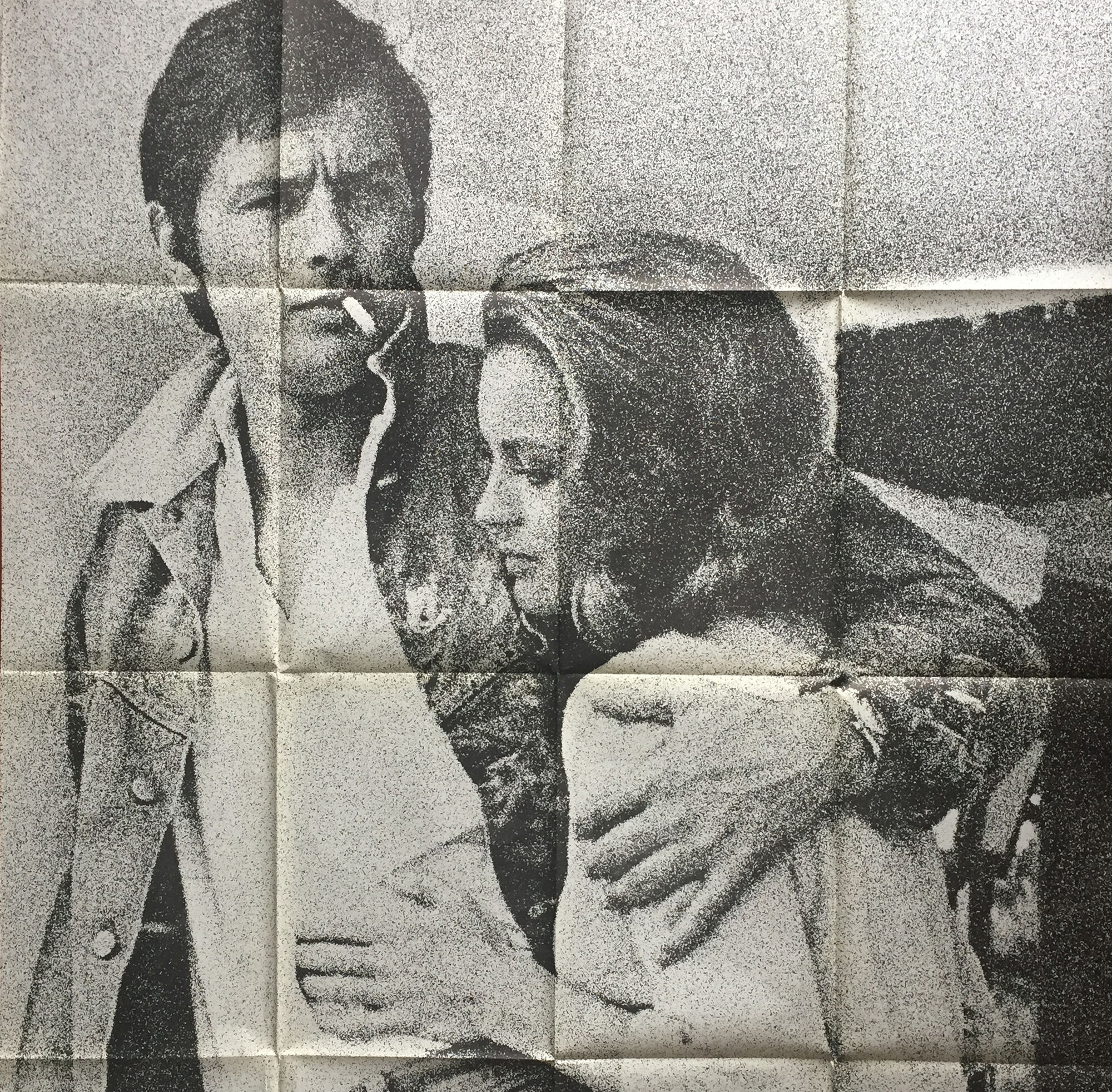 Cinema poster "La Piscine" Alain Delon, Romy Schneider 120x160cm 1974