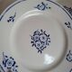 6 Flat Plates in earthenware Moulin des Loups & Hamage model Lucien