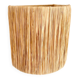 Raffia wall light