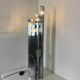 Lampadaire cubique Sciolari de style moderniste italien du milieu du siècle par G