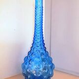 Carafe italienne Empoli bleue 1970