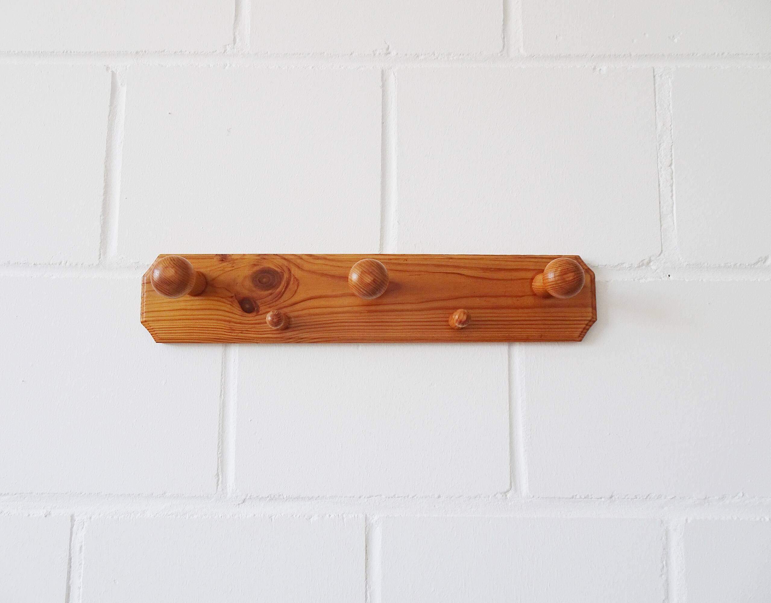 Coat rack pine wood