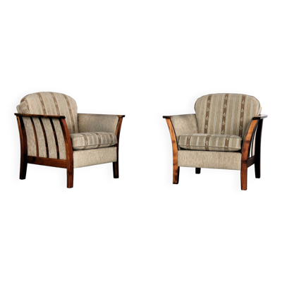 Fauteuils vintage   fauteuils   années 60   suède
