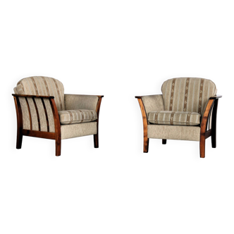 Fauteuils vintage | fauteuils | années 60 | suède