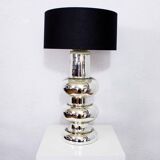 Églomisé glass table lamp
