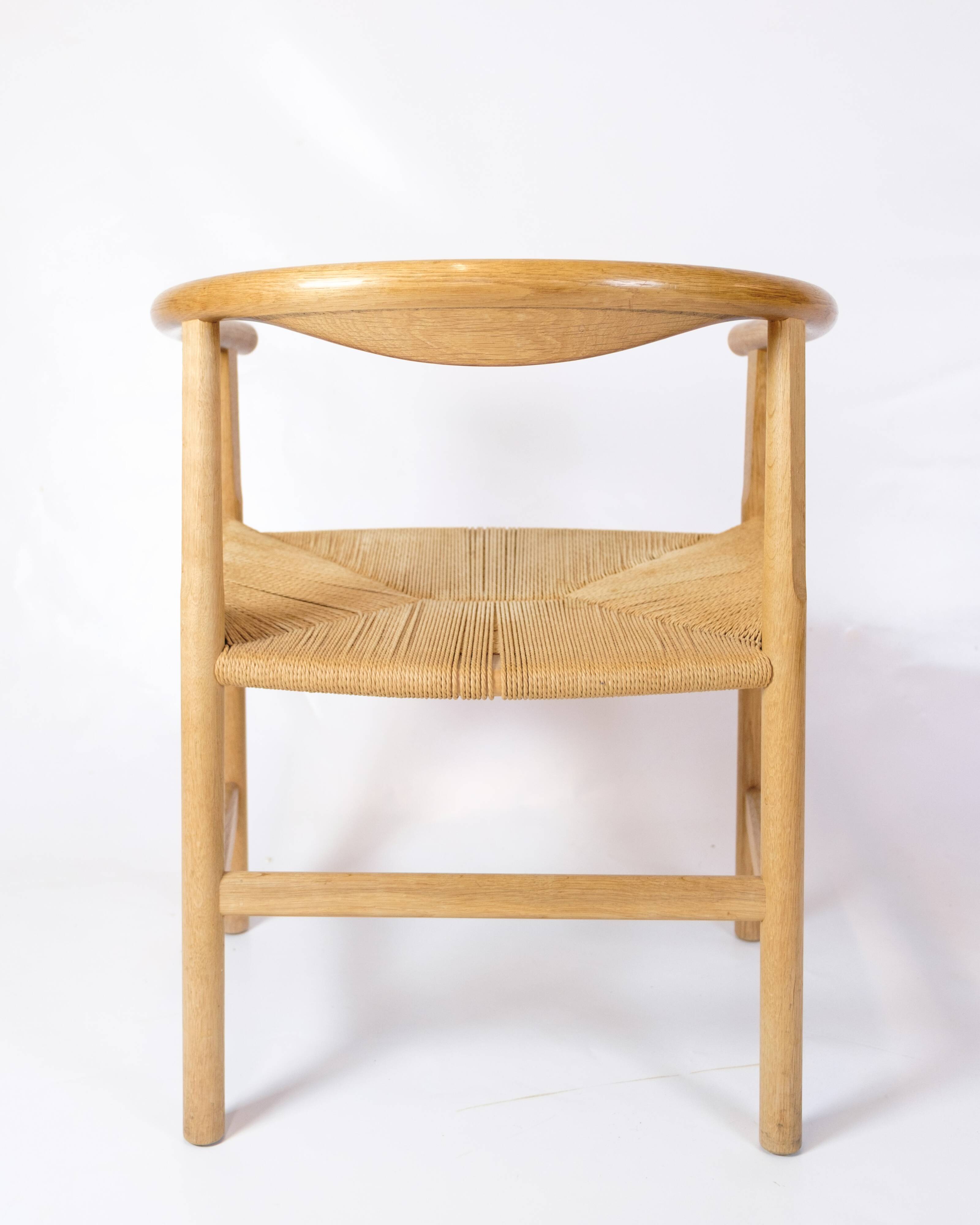 Hans J. Wegner Armchair Model PP201 Made In Oak & Wenge For PP Møbler