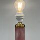 Vintage Danish Table Lamp, Purple Glass, Holmegaard Troll 2