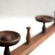 Wooden coat rack