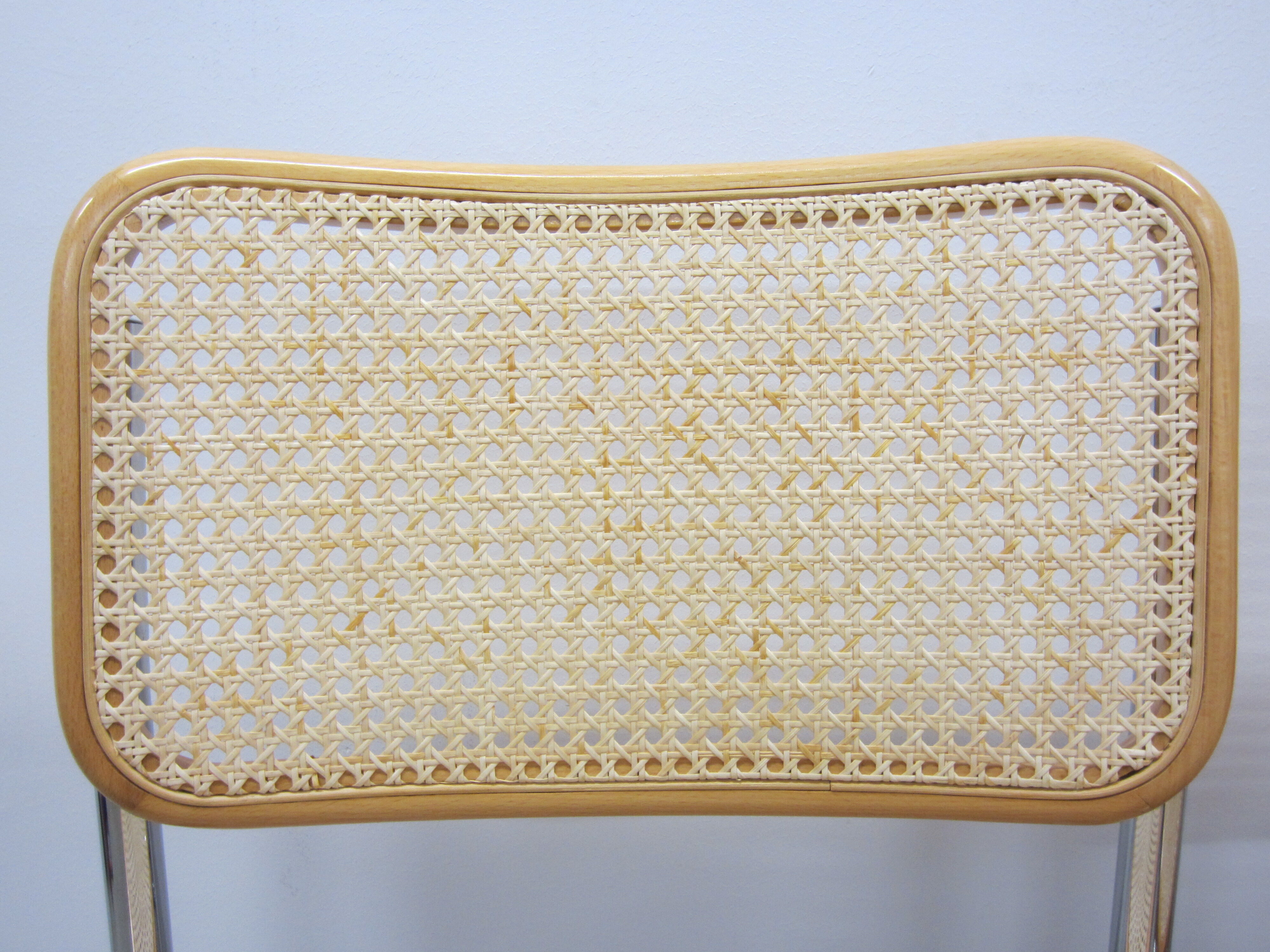 Series of 4 Cesca B32 chairs by Marcel Breuer