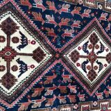 Carpet vintage Persian Afshar done hand 143 X 187 CM