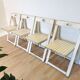 Set of 4 Vintage Trieste Folding Chairs by Aldo Jacober, 1970s