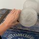 Pair of new electrified Art Deco globe sconces