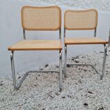 Pair of B32 chairs by Marcel Breuer