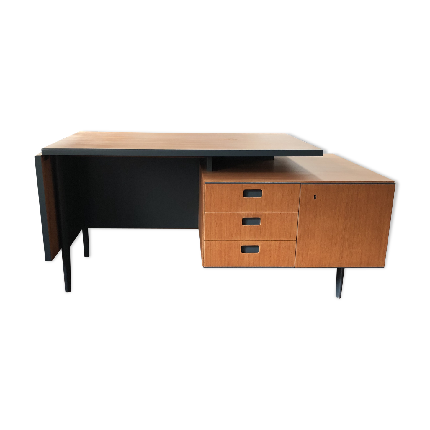Teak desk 60