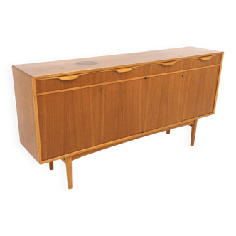 Enfilade scandinave en teck, Bertil Fridhagen, Bodafors, Suède, 1960