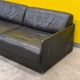 De Sede DS-76 Modular 2-Seater Sofa / Sofa Bed – Black Leather (1970s)