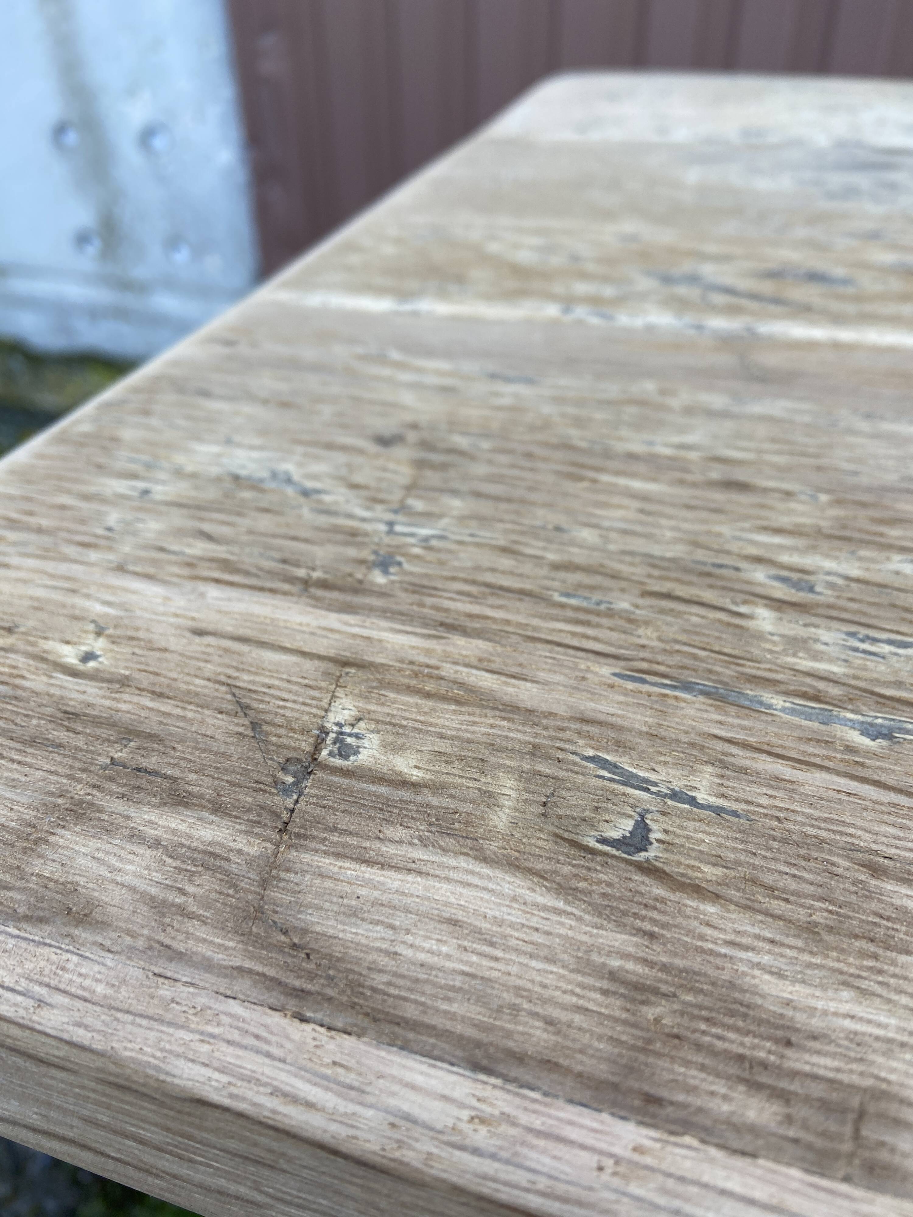 guéridon table fer métal jardin bistrot 70 s vintage