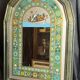 Mirror and painting on glass Noah's Ark around 1970